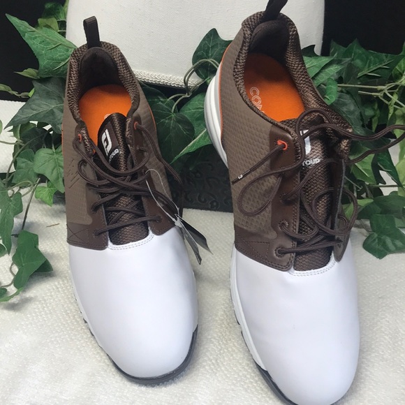 footjoy mens contour fit golf shoes